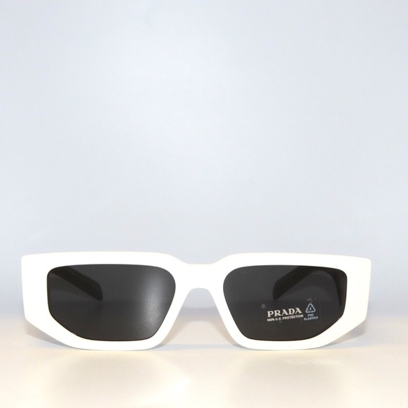 Prada 09ZS 09 1425S0 54 Talc Dark Gray Sunglasses PR09ZS - Picture 2 of 6